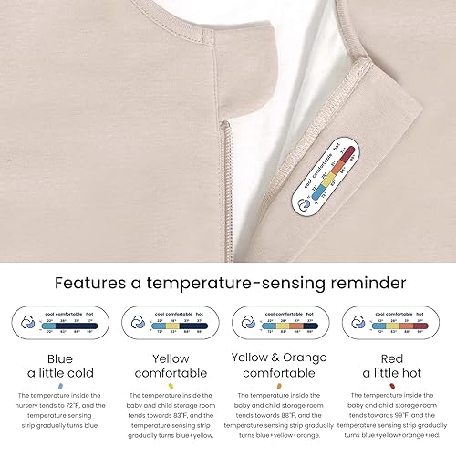 Unisex Toddler Sleep Sack with Feet 1.0 Tog Sleep Sack 3T-4T, Baby Sleep Sack, Sleep Bag Walker, Baby Wearable Blanket,Split Legs Sleep Sack,Gifts for Boys & Girls,Dusty pink - Jamouz