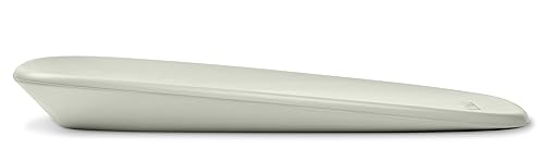 Nattou Softy Changing Pad - Wipeable Baby Changing Mat- Durable, Water-Resistant, Cocoon Shape with Honeycomb Bottom Grips BPA-Free, Assimilates Room Temperature - Grey - Jamouz