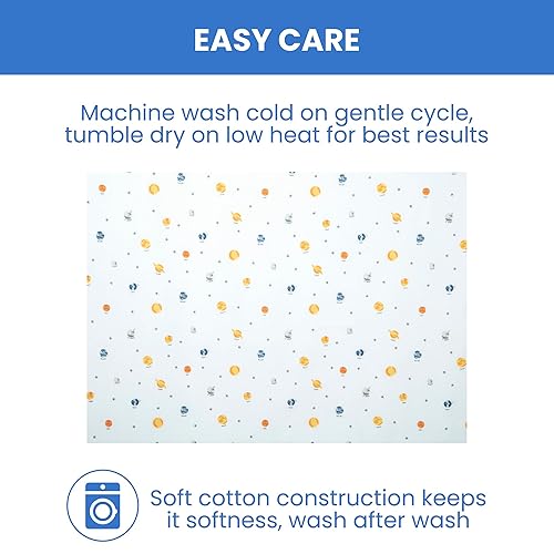 Delta Children 100% Cotton Flannel Baby Receiving Blankets for Girls and Boys – 30x30 Inches (Pack of 2), Safari Friends - Jamouz