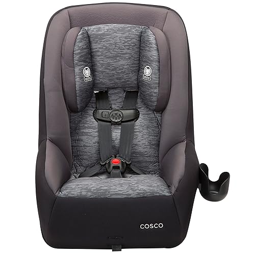 Cosco Mighty Fit 65 DX Convertible Car Seat, Heather Onyx - Jamouz