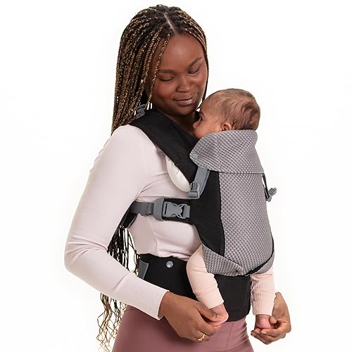 Beco Baby Carrier Gemini Newborn to Toddler-Front, Back and Hip Seat Carrier,Baby Carrier Backpack & Baby Front Carrier with Adjustable Seat,Ergonomic Baby Holder 7-35lbs (Grey) - Jamouz