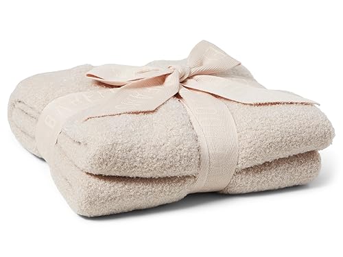 Barefoot Dreams CozyChic Lite Baby Receiving Blanket, Chai, 30'x30' - Jamouz