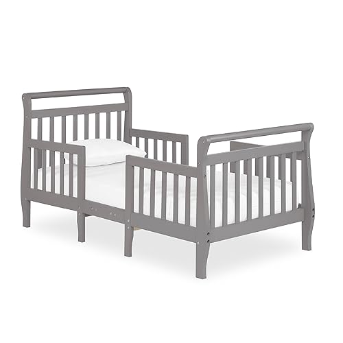 Emma 3-In-1 Convertible Toddler Bed In Fuschia Pink, Converts To Two Chairs And-Table, Low To Floor Design, JPMA Certified, Non-Toxic Finishes, Safety Rails - Jamouz