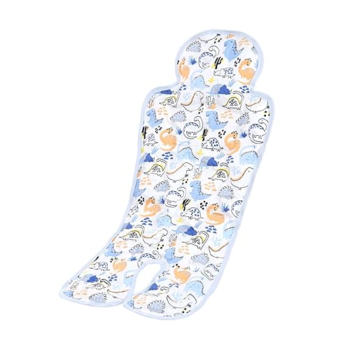 Baby Car Seat Cooler Pad Summer Chair Ice Cushion Baby Car Seat Cooler Pad Carseat and Stroller Cooling Pad for Stroller High Chair 26.8in * 13in - Jamouz
