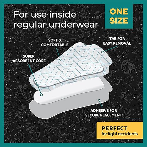 Sposie Diaper Booster Pads 2T-5T & Dribbles - Baby Diaper Pads Inserts & Potty Training Underwear Liners, Bedwetting Underwear for Kids, Pull Up Diapers - Jamouz