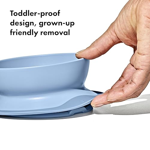 OXO Tot Stick and Stay Suction Bowl - Opal - Jamouz