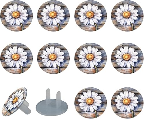 12 PCS Baby Child Proofing Outlet Covers, Electrical Safety Socket Protection Caps for 2-Prong Power Wall Plate Pure Black, czbhg-001 - Jamouz