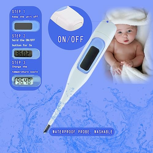 Baby Care Kits,Baby Grooming Kit,10 in 1 Newborn Essentials Must Haves,Baby Nail Clippers Baby Brush Baby Comb Earpick Nose Cleaning Tool Baby Nail File Nursing Baby Kit （Blue） - Jamouz