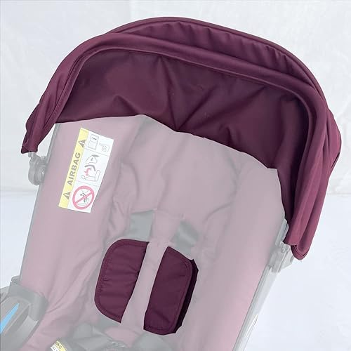 Stroller Replacement Accessories Canopy, Protection Shield, Textile Sun Shade Compatible with Doona Car Seat & Stroller (Green) - Jamouz