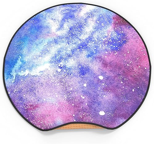 BABYBOET Splat Mat for Baby – Under High Chair Floor Mat Protects Wood, Vinyl and Carpet from Spills – Waterproof 4 Layer Baby Mat with Anti-Skid Backing Deters Bunching and Sliding (51” x 51”) - Jamouz