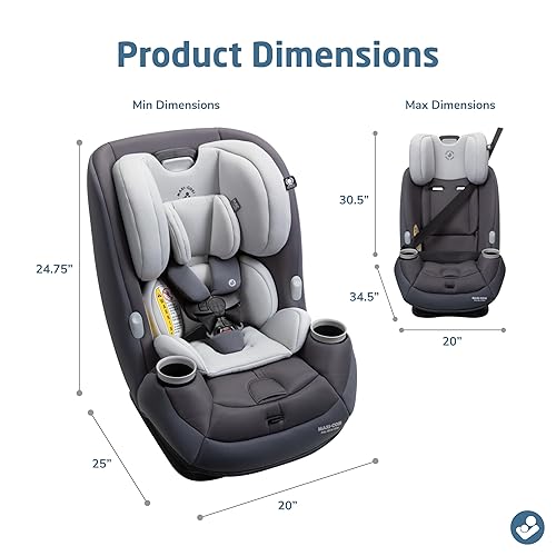 Maxi-Cosi Wheeled Car Seat Travel Pack, Black - Jamouz