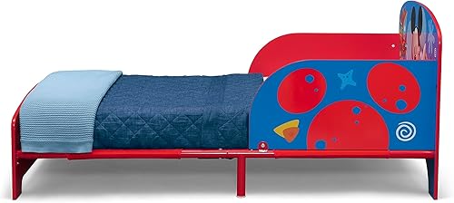 Delta Children - Nick Jr. PAW Patrol Wood and Metal Toddler Bed, Blue - Jamouz