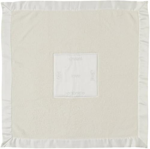 Barefoot Dreams® CozyChic® Satin Trim Receiving Blanket, Cream, 30'x40' - Jamouz