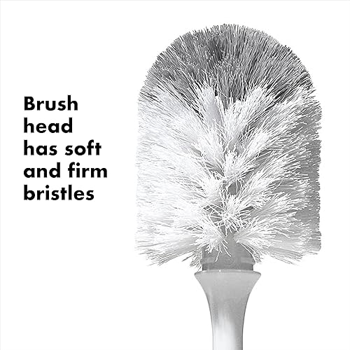 OXO Tot Bottle Brush with Nipple Cleaner, Gray, 1 Count (Pack of 1) - Jamouz