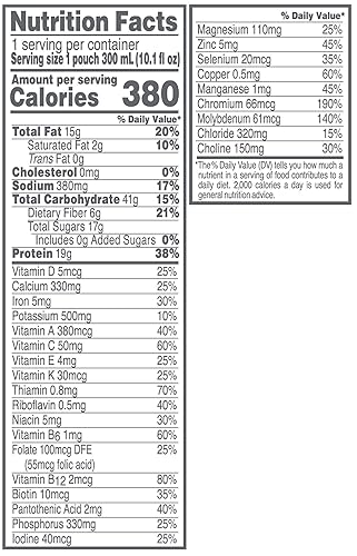 Compleat Organic Blends, Plant Based, Blenderized Tube Feeding - Blend of Whole Foods/Vitamins & Minerals - 10.1 FL OZ (Pack of 12) - Jamouz