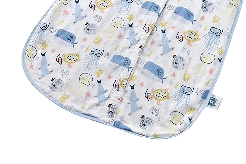 Baby Sleep Sack 2-4 T Baby Wearable Blanket 100% Organic Cotton 0.5 TOG Toddler Sleeping Sack 2- Way Zipper Soft Lightweight X-Large Pup - Jamouz