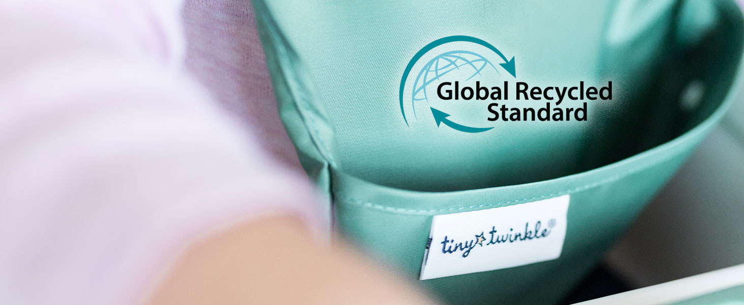 Tiny Twinkle Mess-proof fabric is recylced