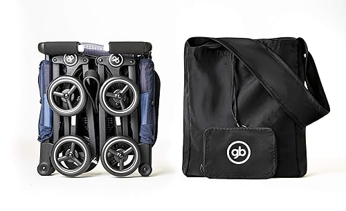 gb Pockit Air All Terrain Ultra Compact Lightweight Travel Stroller with Breathable Fabric in Velvet Black - Jamouz