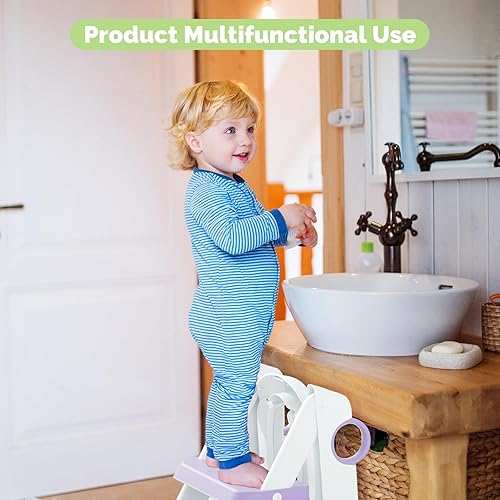 Training Toilet Ladder, Multi-Use, Convenient and Suitable for Most Situations，Girls, Boys - Jamouz