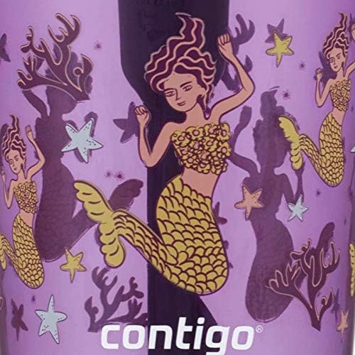 Contigo Kids Spill-Proof 14oz Tumbler with Straw and BPA-Free Plastic, Fits Most Cup Holders and Dishwasher Safe, 2-Pack Strawberry Cream & Blue Raspberry - Jamouz