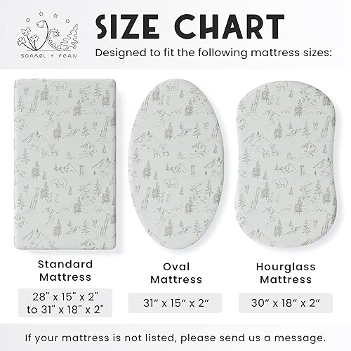 Baby Changing Pad Cover 2-Pack for Girls (Fleurette) - Premium Fitted Sheets Baby Diaper Changing Table Cover - Buttery Soft Cotton Blend - Jamouz