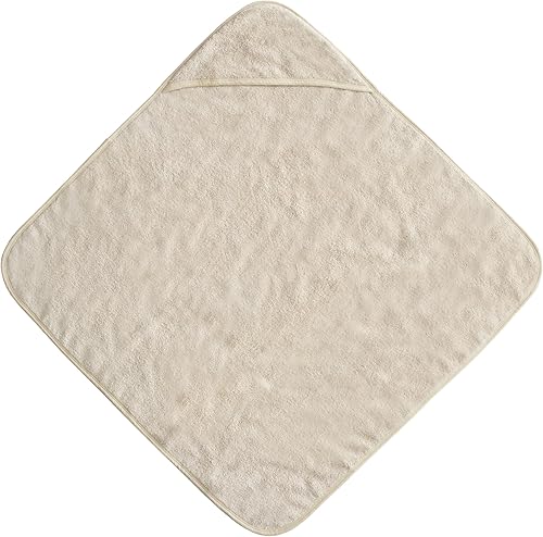 mushie Baby Hooded Towel | Organic Cotton (Blush) - Jamouz