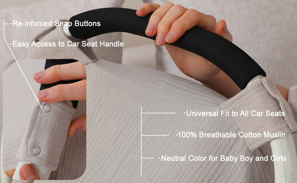 car seat canopy mulsin