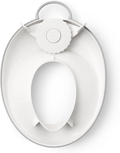 BABYBJORN Toilet Trainer, White/Gray, 1 Count (Pack of 1) - Jamouz