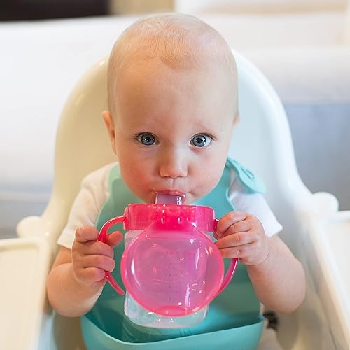 Dr. Brown's Transition Sippy Cup with Soft Spout - Blue - 6oz - 6m+ - Jamouz