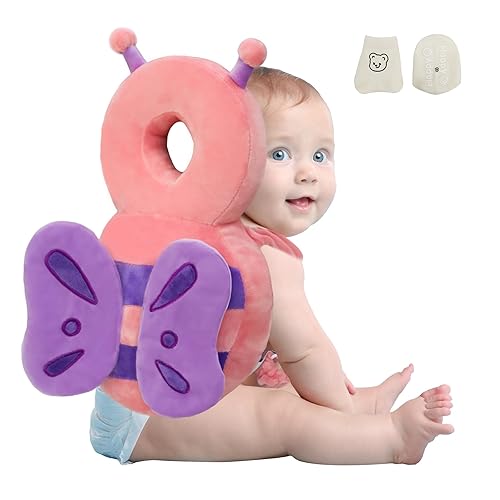 Baby Head Protector Cushion Toddler Backpack, Baby Safety Products for Toddler Baby Head Protection for Crawling & Walking - Jamouz