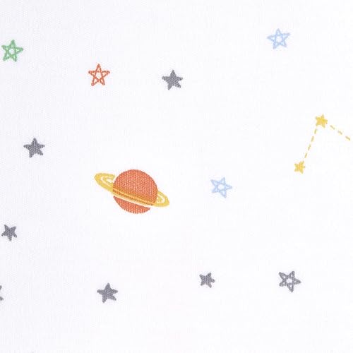 HALO 100% Cotton Sleepsack Swaddle, 3-Way Adjustable Wearable Blanket, TOG 1.5, Baby Blue, Newborn, 0-3 Months - Jamouz