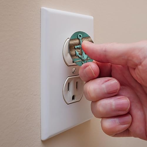 12 PCS Baby Child Proofing Outlet Covers, Electrical Safety Socket Protection Caps for 2-Prong Power Wall Plate Pure Black, czbhg-001 - Jamouz