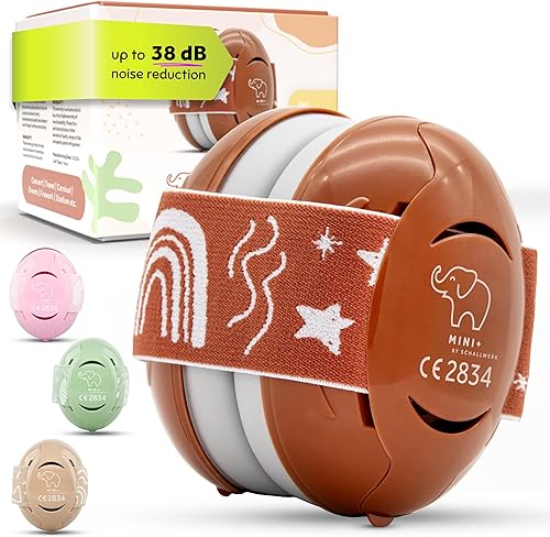 Schallwerk ® Mini+ Baby Ear Muffs – Noise Protection for Babies, Infants, Toddlers – CE & ANSI Certified Headphones - Jamouz