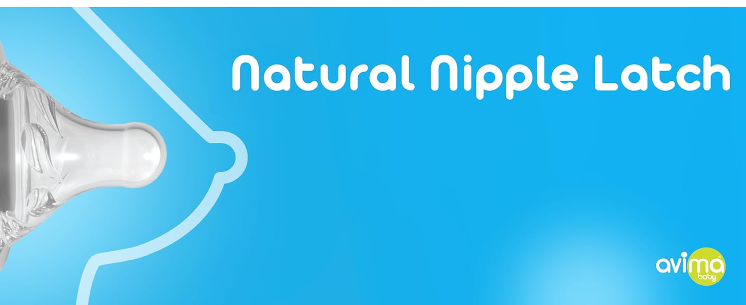 natural breast like nipple mom mother standard wide feeding confusion anti collapse style