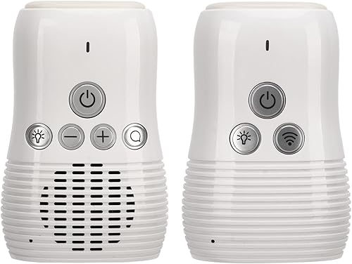 Audio Baby Monitor, 2.4GHz Two Way Talk Smart Baby Monitor, Night Light Audio Monitor for Baby Care, Noise Detection, 20 Hours Standby Time - Jamouz
