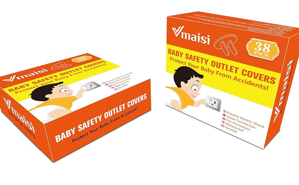 vmaisi 38 pack outlet covers protectors