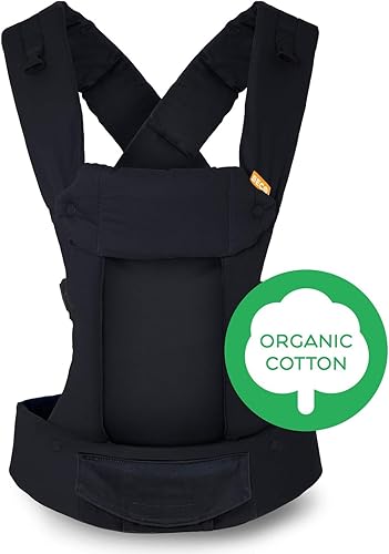 Beco Baby Carrier Gemini Newborn to Toddler-Front, Back and Hip Seat Carrier,Baby Carrier Backpack & Baby Front Carrier with Adjustable Seat,Ergonomic Baby Holder 7-35lbs (Grey) - Jamouz