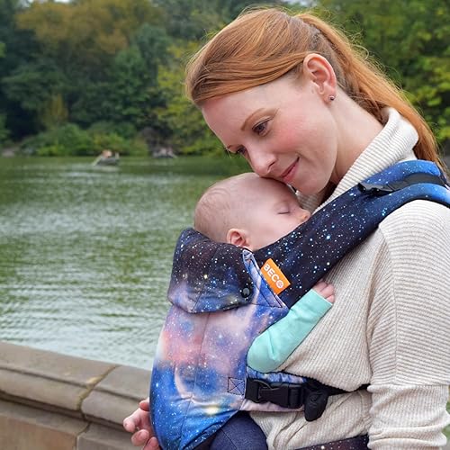 Beco Baby Carrier Gemini Newborn to Toddler-Front, Back and Hip Seat Carrier,Baby Carrier Backpack & Baby Front Carrier with Adjustable Seat,Ergonomic Baby Holder 7-35lbs (Grey) - Jamouz