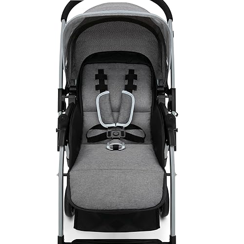 Jeep Unlimited Reversible Handle Stroller, Grey Tweed - Jamouz