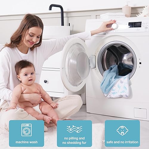 Viviland Baby Towels and Washcloths, Soft Absorbent Pink Baby Bath Towel Set, Elephant Hooded Towels with 5 Infant Face Washcloths (6 Pieces) - Jamouz