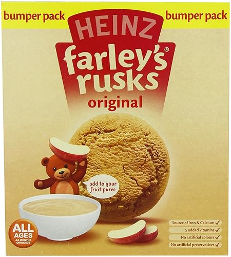 Heinz Farley's Rusks, Original Flavor, 300g Boxes (Pack of 6) - Jamouz