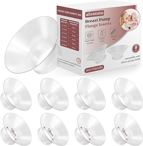 10PCS Breast Pump Parts, 6Pack Silicone Duckbill Valve & 4Pack Silicone Diaphragm Compatible with Momcozy M5 Wearable Breastpump, M5 Breast Pumps Replacement Accessories Breastfeeding Essentials Kit - Jamouz
