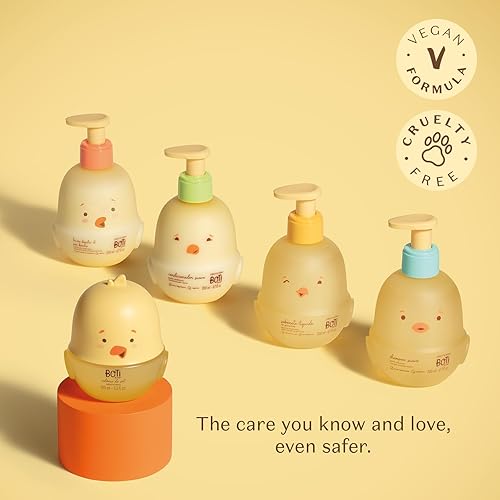 O Boticário Boti Baby Conditioner, Hypoallergenic & Tear Free, Vegan, Alcohol Free, Paraben Free & Dye Free, 200ml - Jamouz
