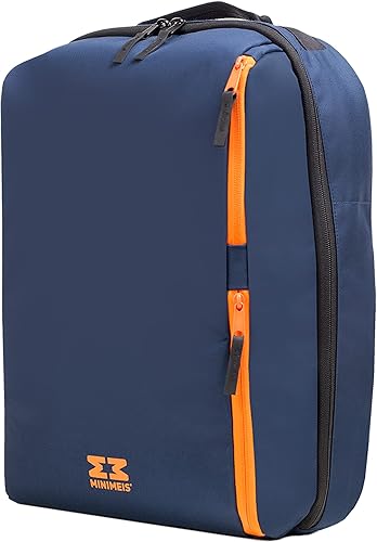 MiniMeis G4 Backpack, Grey-Melange - 28L - Compatible with MiniMeis G4 Child Shoulder Carrier - Jamouz