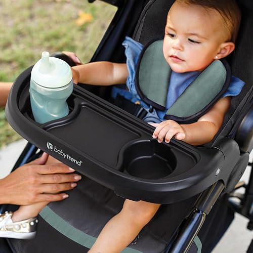 Baby Trend Expedition® DLX Jogger Travel System with EZ-Lift™ PLUS Infant Car Seat, Dash Sage - Jamouz