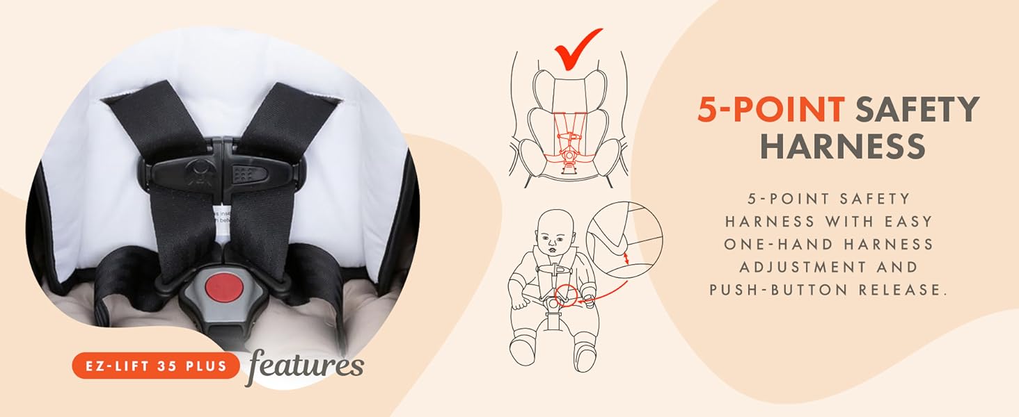 EZ-Lift 35 PLUS Infant Car Seat Features 3