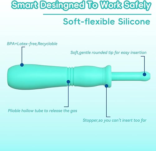 Gas and Colic Reliever for Babies, Baby Gas Colic Passer, Natural Solution for Baby Colic and Gas Relief, 100% Safe & Effective Instant Constipation Relief for Babies, 20 Count (Pack of 1) - Jamouz