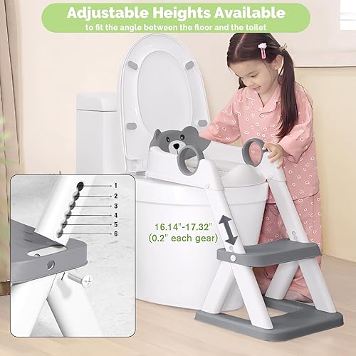 Training Toilet Ladder, Multi-Use, Convenient and Suitable for Most Situations，Girls, Boys - Jamouz