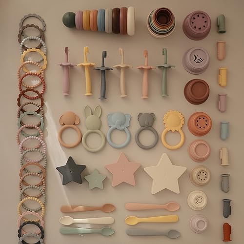 mushie Silicone Baby Teether Toy | Pretzel - Jamouz