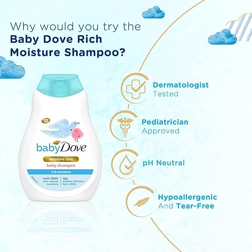 Dove Baby Rich Moisture Shampoo (200ml) - Jamouz